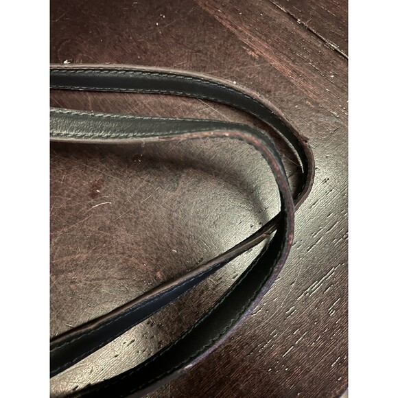 Michael Kors Tote Bag Womens Large Blue MK Monogram Shoulder Purse Handbag Zip - Picture 11 of 13